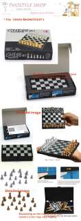 Chess foldable chessboard Magnetic chessmen Mini new  