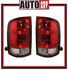 New Pair Set Taillight Taillamp Assembly SAE DOT 07 10  (Fits GMC)