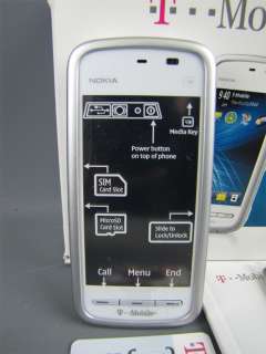 Mobile Nokia 5230 Nuron Smartphone White MIB  