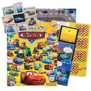  Lets Party By Disney Cars 2 Sticker Album Book and Sticker 