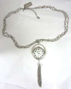 CHICOS CHICOS MAGNIFICENT JOANNE POCKET WATCH PENDANT NECKLACE 27 31 