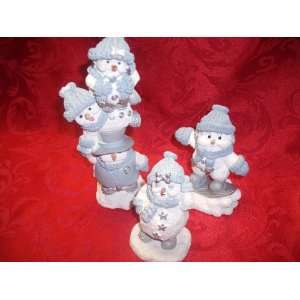 Snow Buddies   Set of 3 Figurines