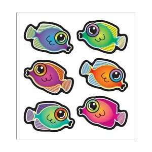   Classpak Stickers Fish Big; 6 Items/Order Arts, Crafts & Sewing