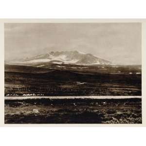  1924 Railway Snehaetta Snohetta Peak Dovrefjell Norway 