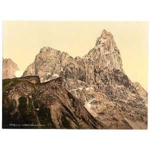  Photochrom Reprint of Cimon della Pala, Tyrol, Austro 