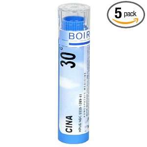 Boiron Homeopathic Medicine Cina, 30C Pellets, 80 Count Tubes (Pack of 