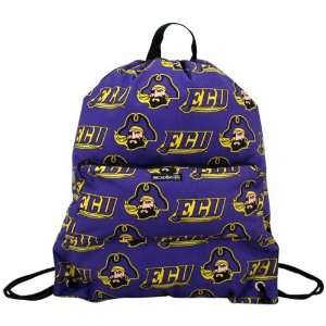  East Carolina Pirates Purple Cinch Bag