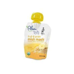 Plum Organic Mish Mash Baby Food   Banana, Rice & Quinoa   3.17 Oz 