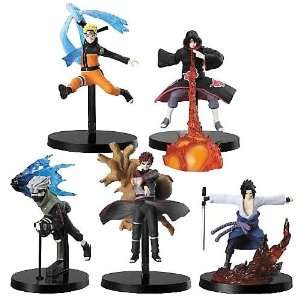  Naruto Shippuden Ninjutsu Series 1 Figure Set Toys 