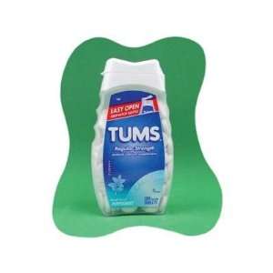 Peppermint TUMS Antacid Tablets (150 Per Bottle, 24 Bottles Per Case)