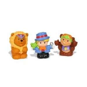   People Circus   Ring Leader, Monkey and Lion Figures Toys & Games