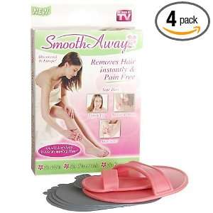 Smooth Away Hair Removal System As Seen on Tv (Pack of 4)
