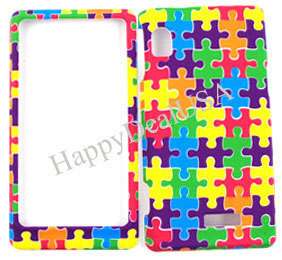 Cover Faceplate for Motorola A955 Droid 2 Case Puzzle  