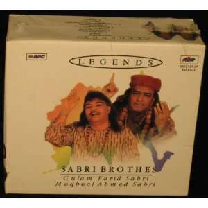 Legends Sabri Brothes Guam Farid Sabri, Maqbool Ahmed Sabri 5 Disc CD 