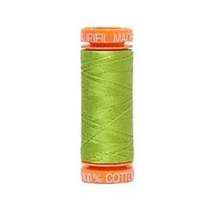  Aurifil Cotton Mako 50 wt 200M Yellow Green Arts, Crafts 