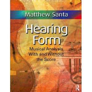   Analysis With and Without the Score [Paperback] Matthew Santa Books