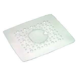 Rubbermaid 2993 Twin Sink Mat with Flap   Clear 
