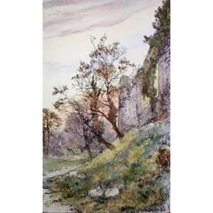  Autumn Evening Etching Slocombe, Edward Views Landscapes 