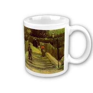  Sloping Path in Montmartre by Vincent Van Gogh Coffee Cup 