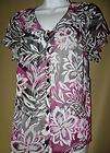 East 5th Womens Womens Sheer Top Shirt Blouse Size M M