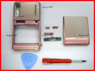 Samsung F480 F488+FULL Housing Cover FACEPLATES PINK  