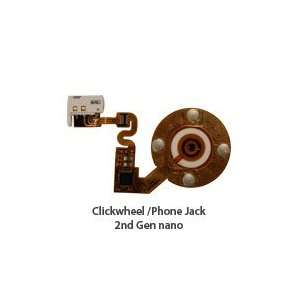  Replacement Clickwheel Audio phoneJack Assembly for iPod 