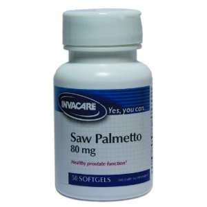  Invacare® Saw Palmetto 80 mg (Standardized Extract 