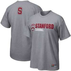  Nike Stanford Cardinal Ash 2009 Practice T shirt Sports 