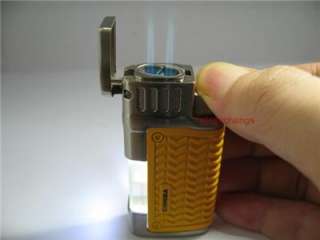 COHIBA 2 Jet Torch Flame Cigar Lighter With Cigar Punch NIB LF5npr4 