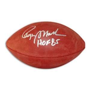  Roger Staubach Signed Ball   Tagliabue   Autographed 