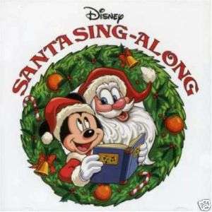 Disney Santa Sing Along   New Sealed CD Christmas  