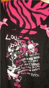 DEMI LOON DIY Wicca Pinup bow Skulls Punk Slashed Goth Sexy Tank Top 2 
