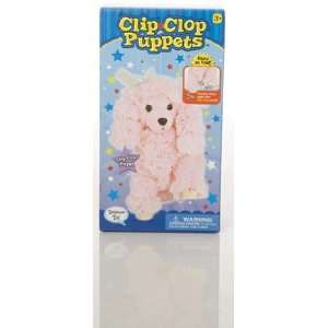 Clip Clop Pink Poodle Puppet Toys & Games
