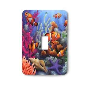  Clownfish Reef Decorative Steel Switchplate Cover