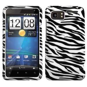  Zebra Skin Phone Protector Cover for HTC Vivid Cell 