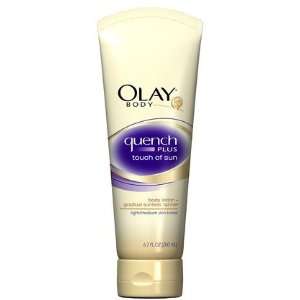 Olay Quench Plus Touch of Sun Body Lotion Light to Medium 6.7 oz (Pack 