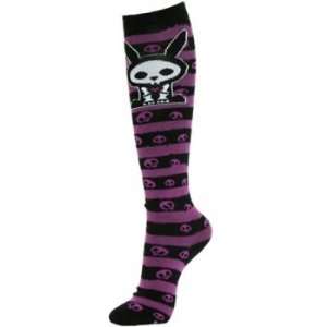 Skelanimals Purple Jack Bunny Socks 