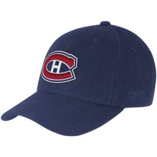 Reebok Montreal Canadiens Navy Blue Basic Logo Adjustable Hat 