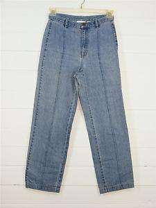 LIZ CLAIBORNE Lightweight Blue Denim Jeans, Sz 8P   29 x 28  
