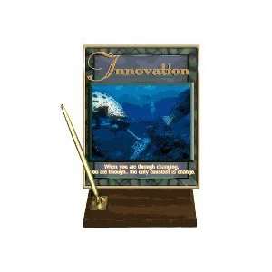  Innovation (Outdoors) Desktop Pen Set with 8 x 10 Gold 