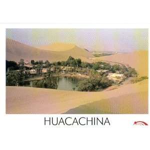  Original New Postcard Huacachina Lagoon Ica City Peru 