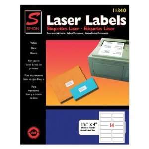 Simon White Laser Labels