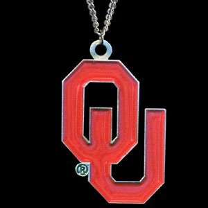    Oklahoma Sooners College Team Logo Necklace