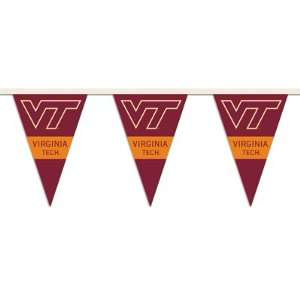  NCAA Virginia Tech Hokies 25 Foot Party Pennant Flags 