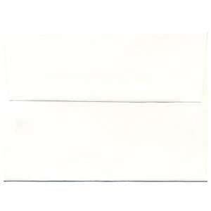 A6 (4 3/4 x 6 1/2) Bright White Laid Strathmore Paper Envelope   1000 
