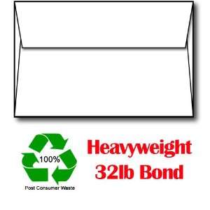  100% Recycled White A6 Envelopes   50 Envelopes