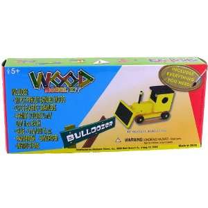  Wooden Model Kit Bulldozer Toys & Games