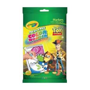 Crayola Color Wonder Mini Coloring Pad and Markers   Disney/Pixar Toy 