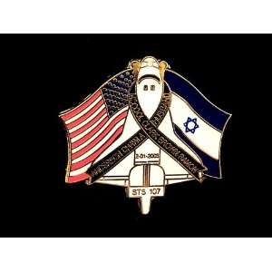  Space Shuttle Columbia Flag Memorial Lapel Pin Everything 