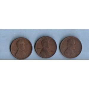  1920 PDS Lincoln Penny Set 